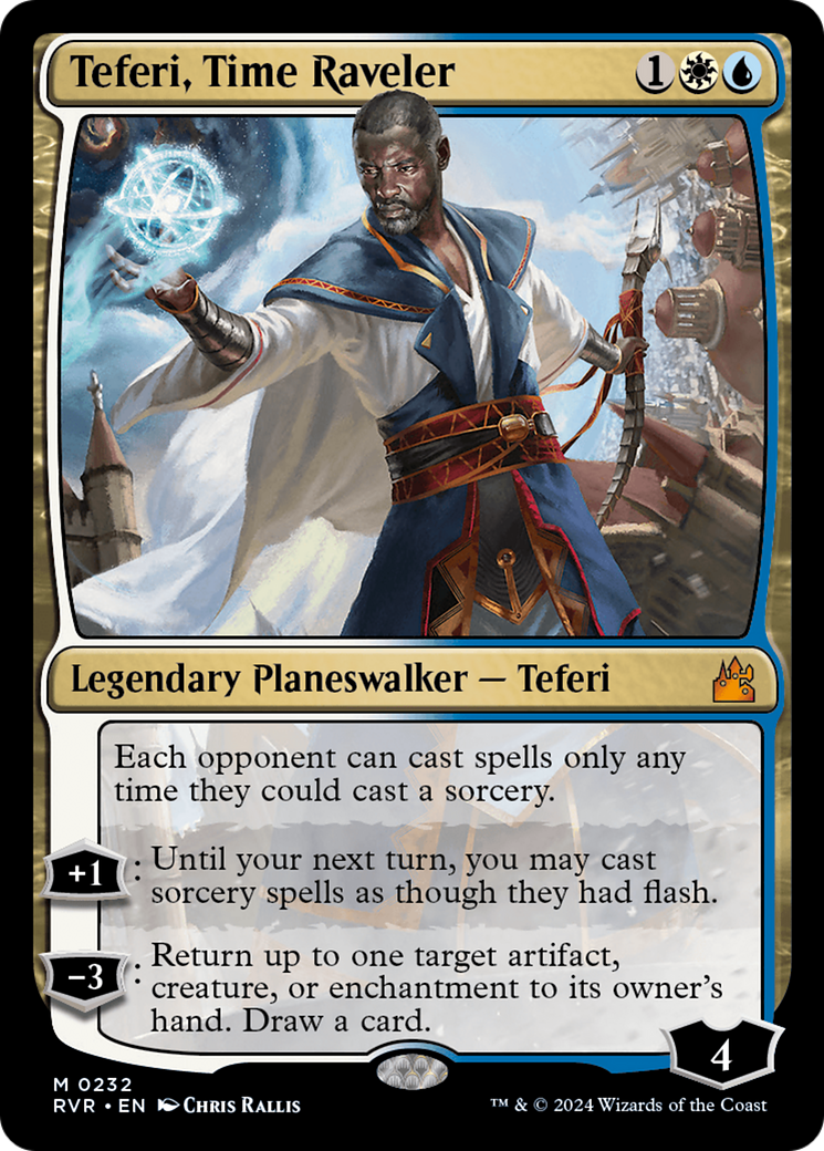 Teferi, Time Raveler [Ravnica Remastered] | Dragon's Lair Comics and Fantasy Houston TX
