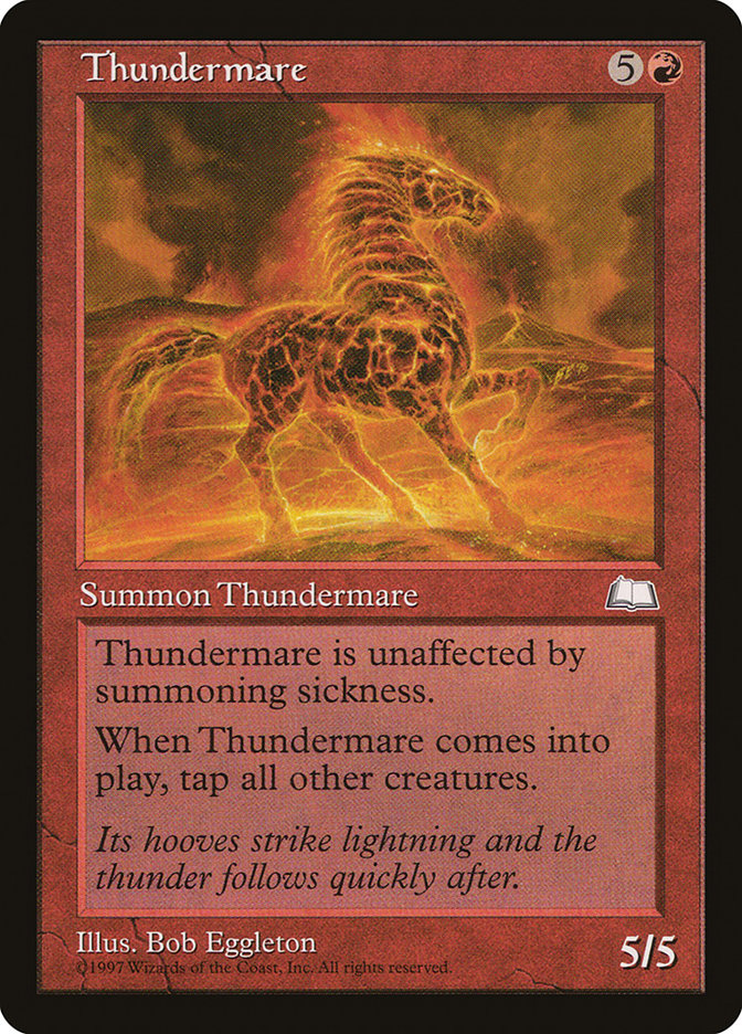 Thundermare [Weatherlight] | Dragon's Lair Comics and Fantasy Houston TX