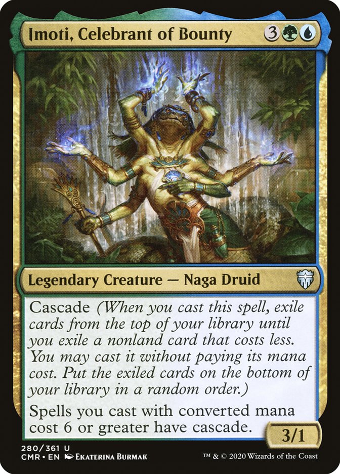 Imoti, Celebrant of Bounty [Commander Legends] | Dragon's Lair Comics and Fantasy Houston TX