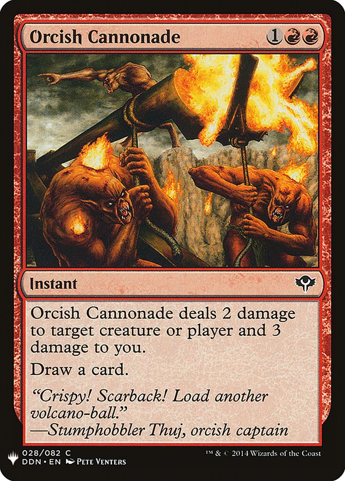 Orcish Cannonade [Mystery Booster] | Dragon's Lair Comics and Fantasy Houston TX