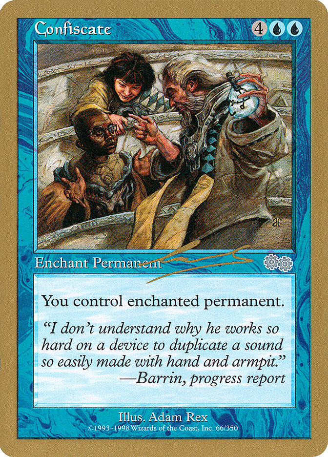 Confiscate (Nicolas Labarre) [World Championship Decks 2000] | Dragon's Lair Comics and Fantasy Houston TX