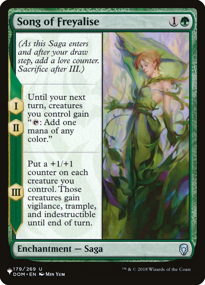 Song of Freyalise [The List] | Odin's Place
