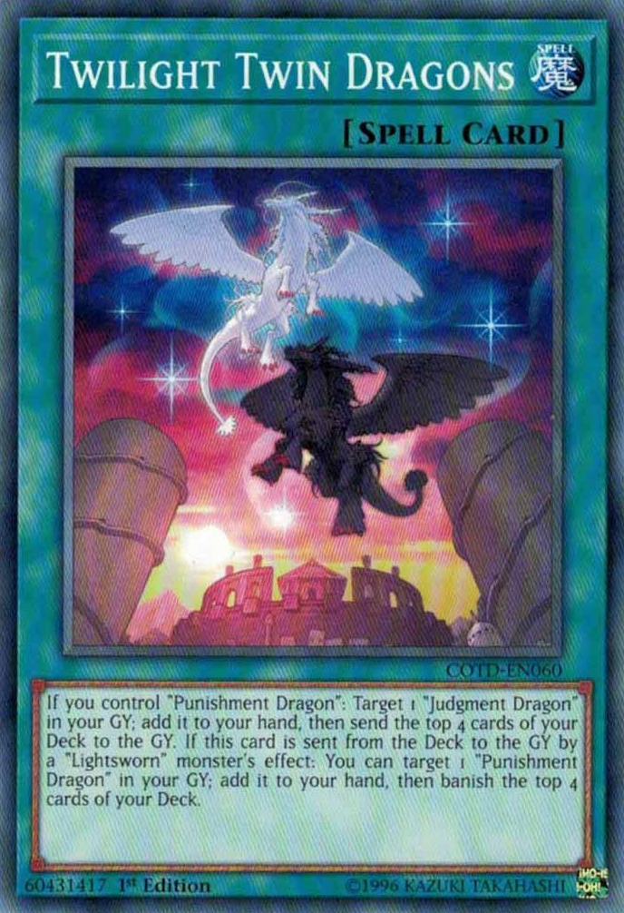 Twilight Twin Dragons [COTD-EN060] Common | Dragon's Lair Comics and Fantasy Houston TX