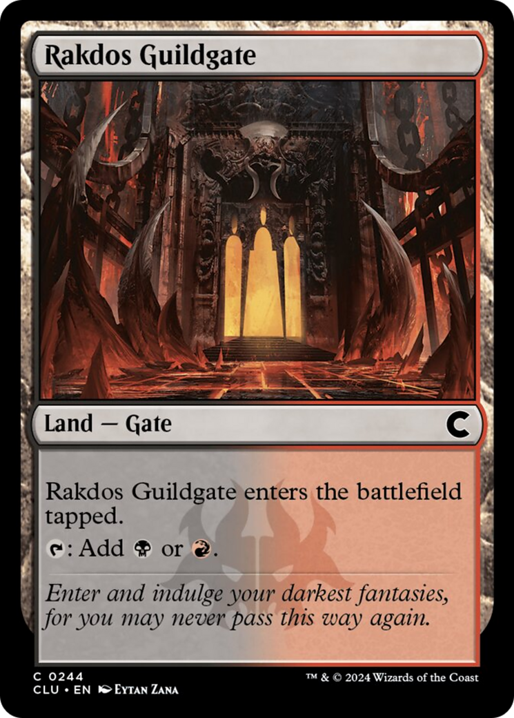 Rakdos Guildgate [Ravnica: Clue Edition] | Dragon's Lair Comics and Fantasy Houston TX