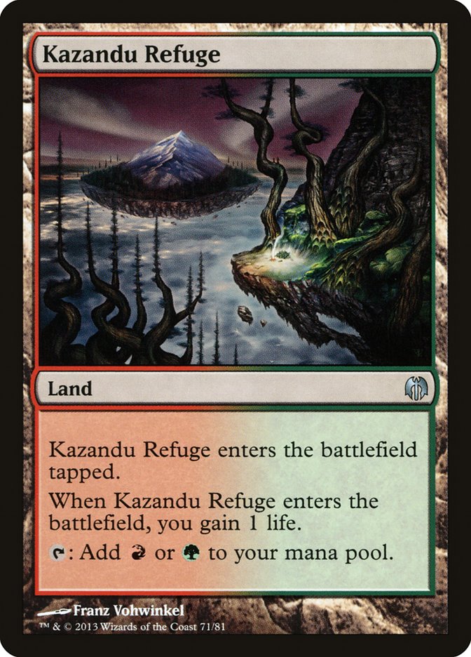 Kazandu Refuge [Duel Decks: Heroes vs. Monsters] | Dragon's Lair Comics and Fantasy Houston TX