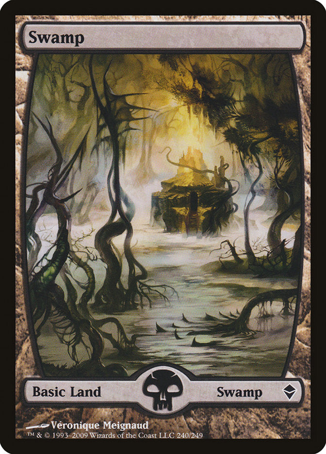 Swamp (240) [Zendikar] | Dragon's Lair Comics and Fantasy Houston TX