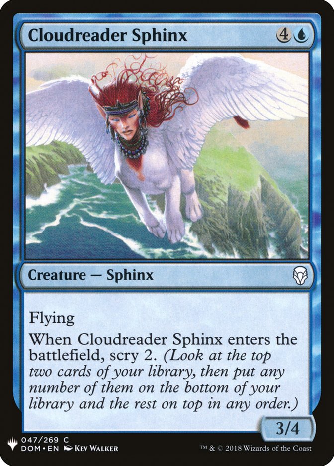Cloudreader Sphinx [Mystery Booster] | Dragon's Lair Comics and Fantasy Houston TX