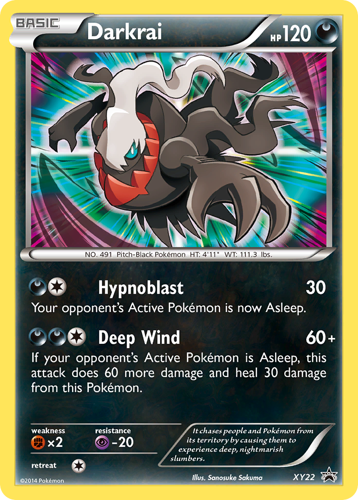 Darkrai (XY22) [XY: Black Star Promos] | Dragon's Lair Comics and Fantasy Houston TX