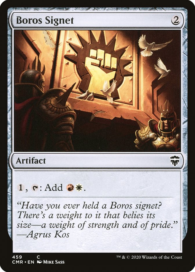 Boros Signet [Commander Legends] | Dragon's Lair Comics and Fantasy Houston TX