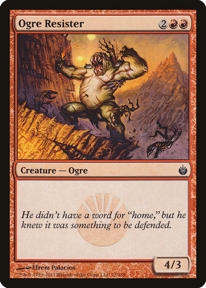 Ogre Resister [Mirrodin Besieged] | Dragon's Lair Comics and Fantasy Houston TX
