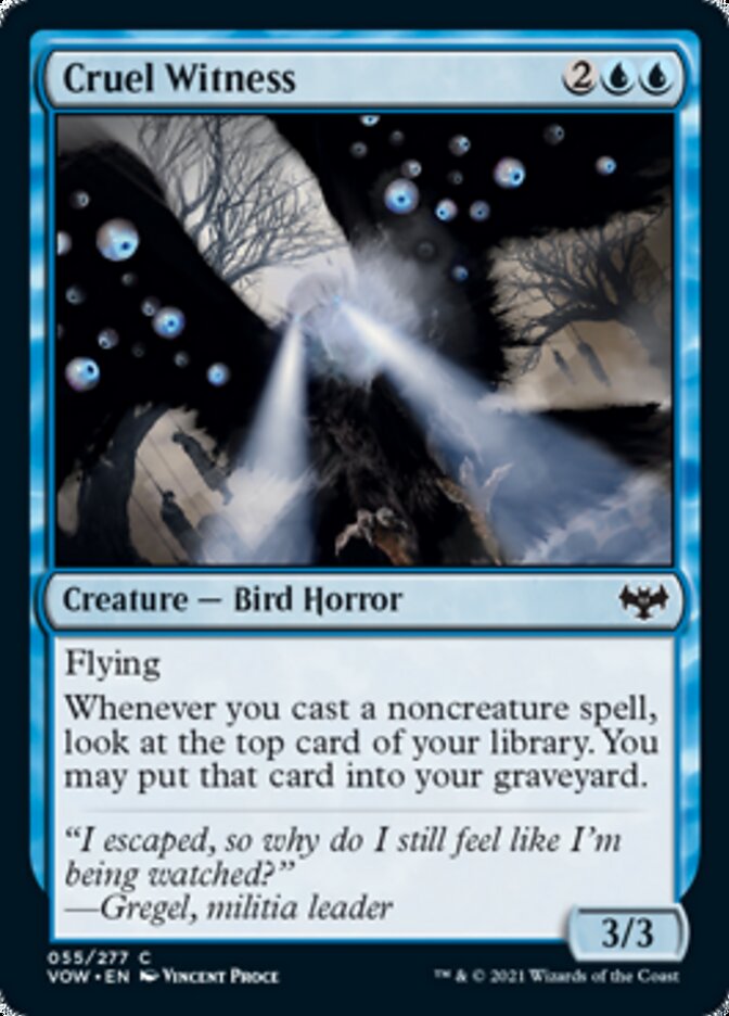 Cruel Witness [Innistrad: Crimson Vow] | Dragon's Lair Comics and Fantasy Houston TX