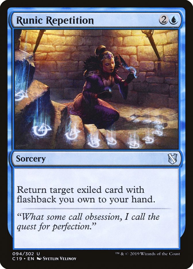 Runic Repetition [Commander 2019] | Dragon's Lair Comics and Fantasy Houston TX