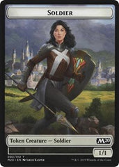Soldier // Zombie Double-Sided Token [Game Night 2019 Tokens] | Dragon's Lair Comics and Fantasy Houston TX