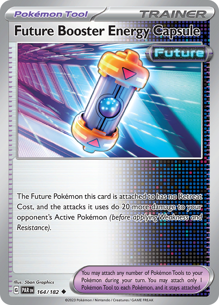 Future Booster Energy Capsule (164/182) [Scarlet & Violet: Paradox Rift] | Dragon's Lair Comics and Fantasy Houston TX