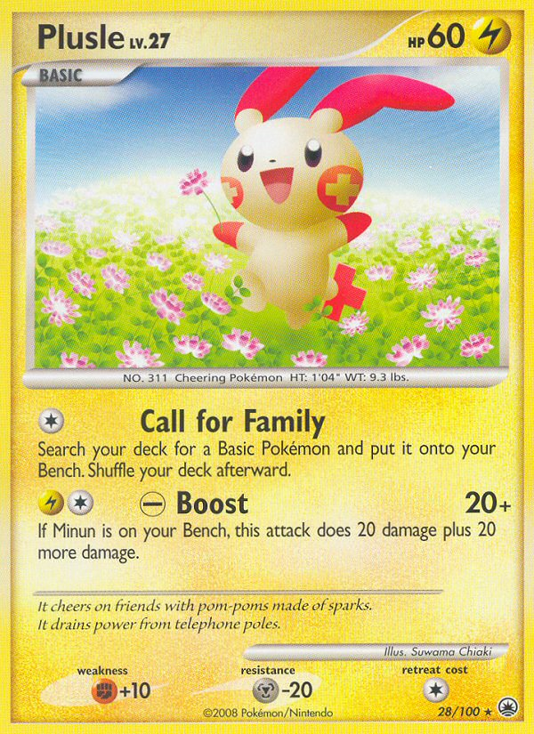 Plusle (28/100) [Diamond & Pearl: Majestic Dawn] | Dragon's Lair Comics and Fantasy Houston TX