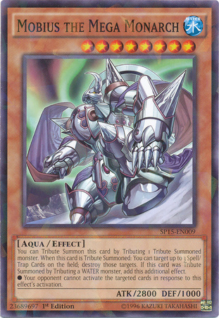 Mobius the Mega Monarch [SP15-EN009] Shatterfoil Rare | Dragon's Lair Comics and Fantasy Houston TX