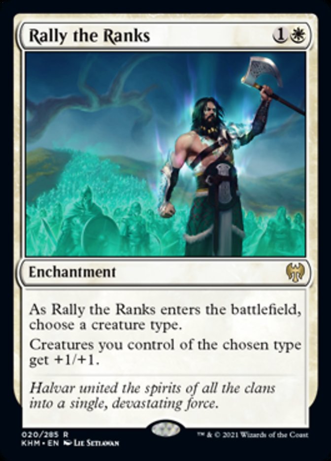 Rally the Ranks [Kaldheim] | Dragon's Lair Comics and Fantasy Houston TX