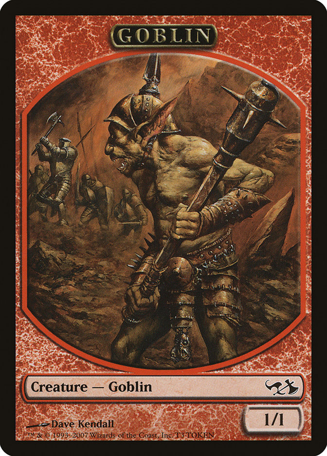 Goblin Token [Duel Decks: Elves vs. Goblins Tokens] | Dragon's Lair Comics and Fantasy Houston TX