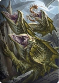 Grakmaw, Skyclave Ravager Art Card [Zendikar Rising Art Series] | Dragon's Lair Comics and Fantasy Houston TX