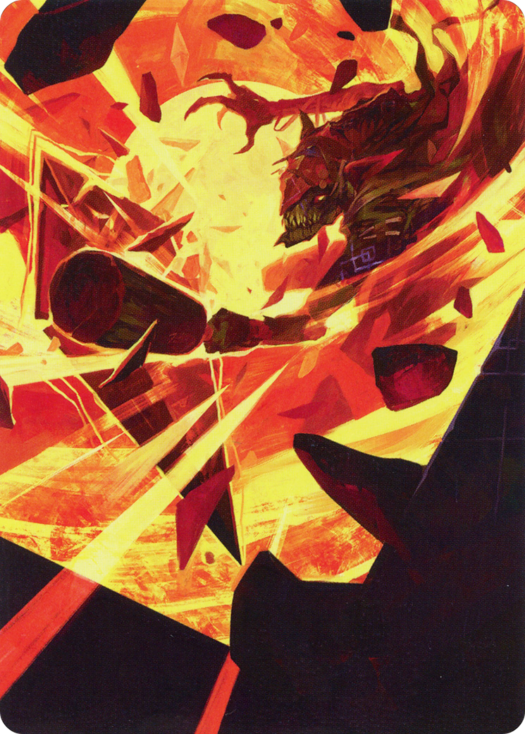 Zada, Hedron Grinder Art Card [March of the Machine Art Series] | Dragon's Lair Comics and Fantasy Houston TX