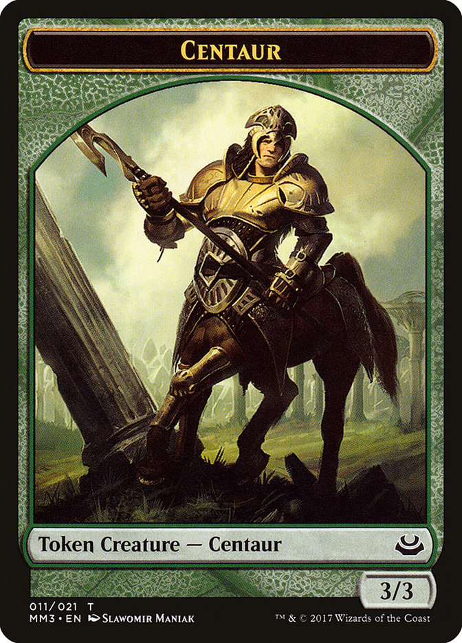 Centaur Token [Modern Masters 2017 Tokens] | Dragon's Lair Comics and Fantasy Houston TX