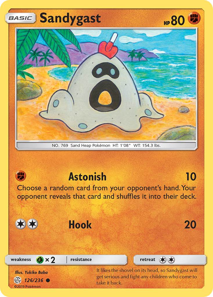 Sandygast (126/236) [Sun & Moon: Cosmic Eclipse] | Dragon's Lair Comics and Fantasy Houston TX