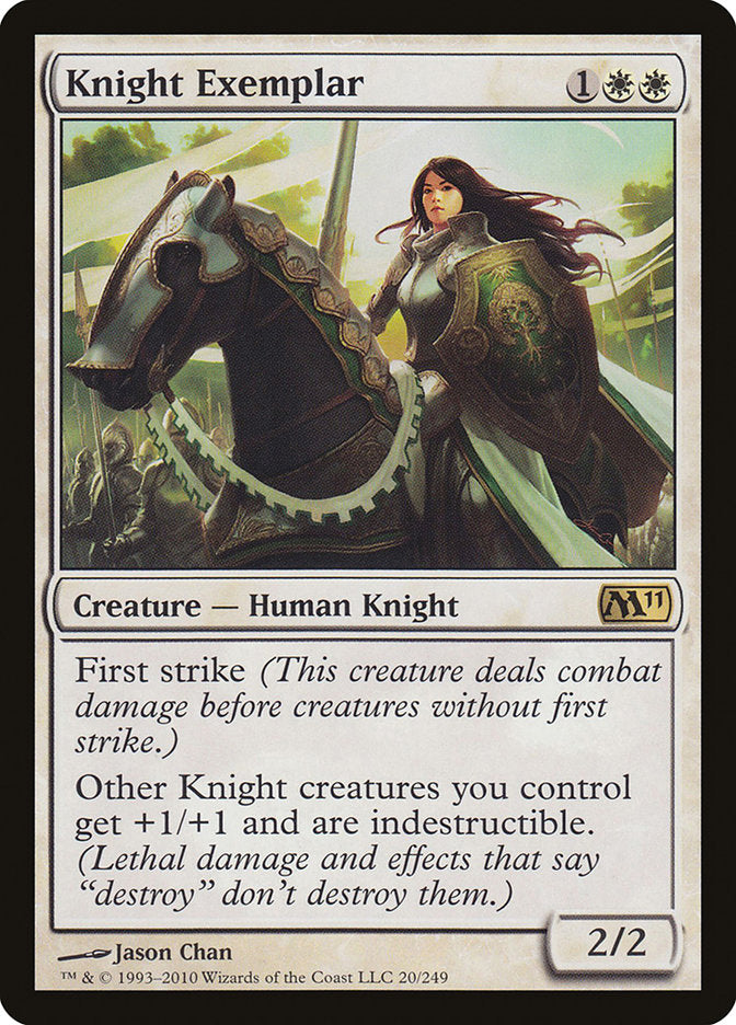 Knight Exemplar [Magic 2011] | Dragon's Lair Comics and Fantasy Houston TX