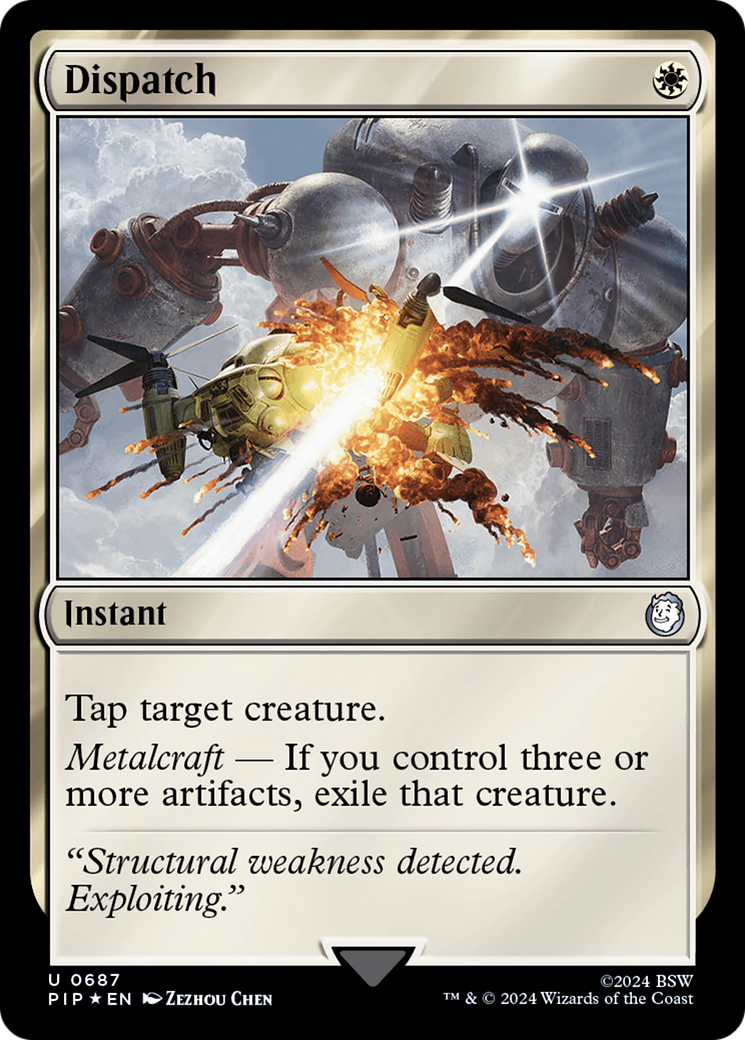 Dispatch (Surge Foil) [Fallout] | Dragon's Lair Comics and Fantasy Houston TX
