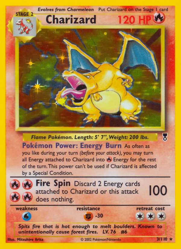 Charizard (3/110) (Theme Deck Exclusive) [Legendary Collection] | Dragon's Lair Comics and Fantasy Houston TX