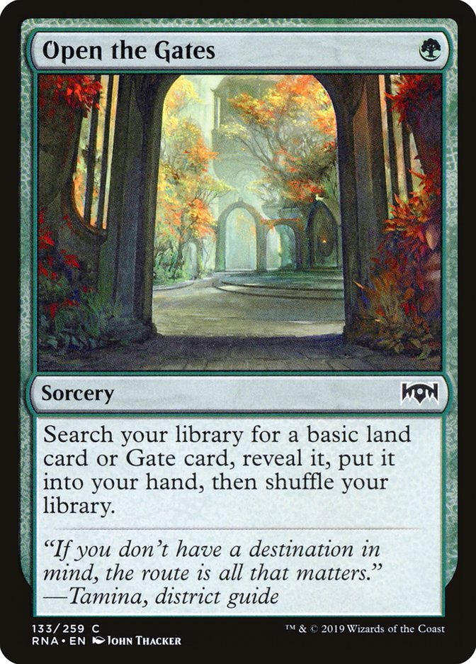 Open the Gates [Ravnica Allegiance] | Dragon's Lair Comics and Fantasy Houston TX