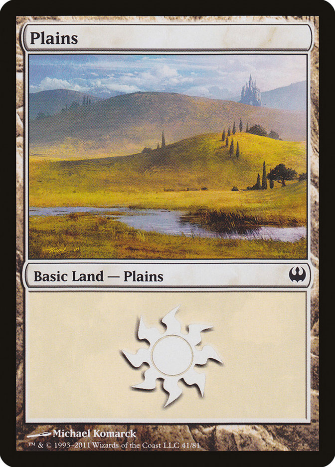 Plains (41) [Duel Decks: Knights vs. Dragons] | Dragon's Lair Comics and Fantasy Houston TX