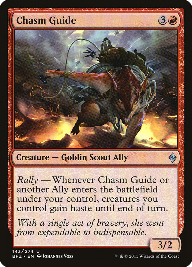 Chasm Guide [Battle for Zendikar] | Dragon's Lair Comics and Fantasy Houston TX