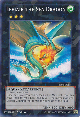 Leviair the Sea Dragon [BP03-EN117] Shatterfoil Rare | Dragon's Lair Comics and Fantasy Houston TX