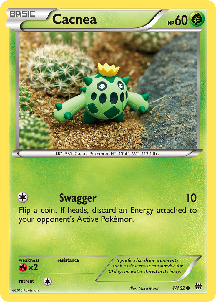 Cacnea (4/162) [XY: BREAKthrough] | Dragon's Lair Comics and Fantasy Houston TX