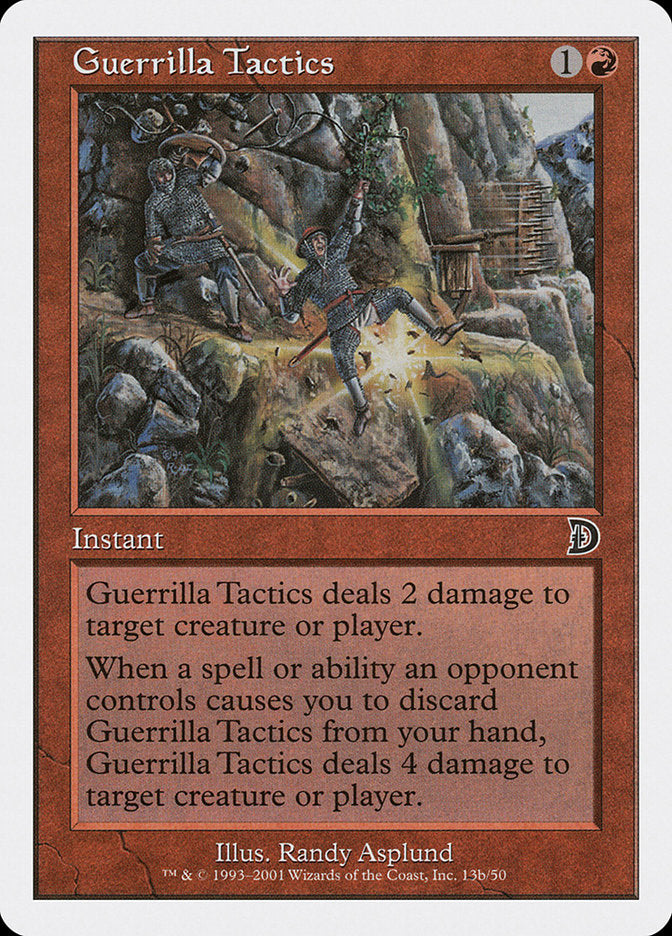 Guerrilla Tactics (Falling) [Deckmasters] | Dragon's Lair Comics and Fantasy Houston TX