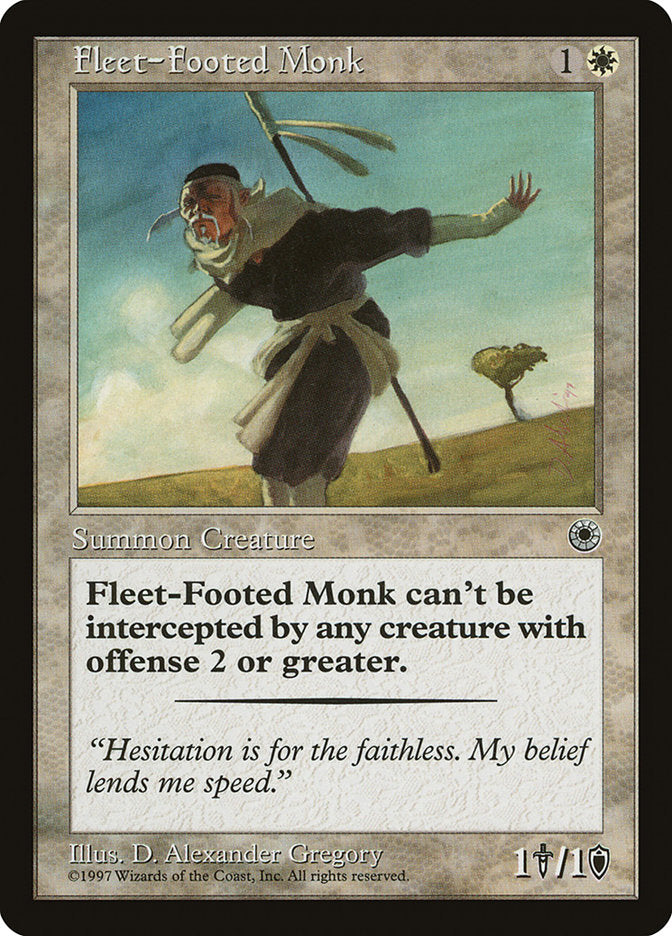 Fleet-Footed Monk [Portal] | Dragon's Lair Comics and Fantasy Houston TX