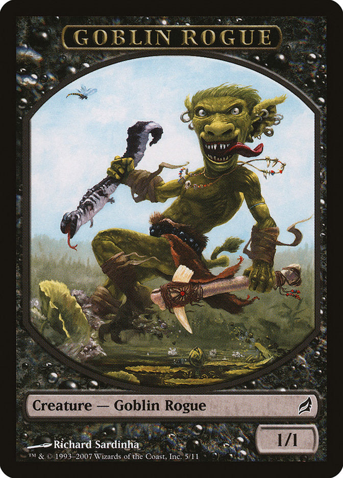 Goblin Rogue Token [Lorwyn Tokens] | Dragon's Lair Comics and Fantasy Houston TX