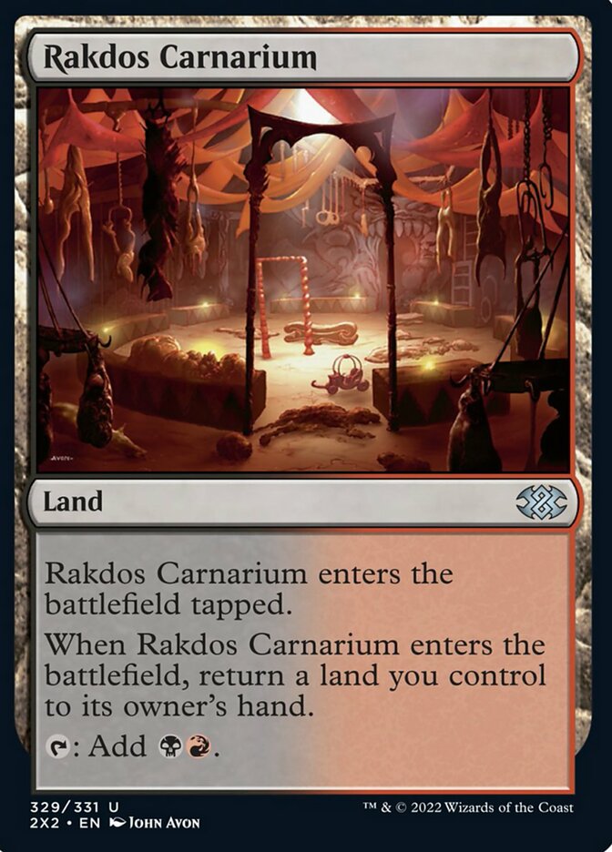 Rakdos Carnarium [Double Masters 2022] | Dragon's Lair Comics and Fantasy Houston TX