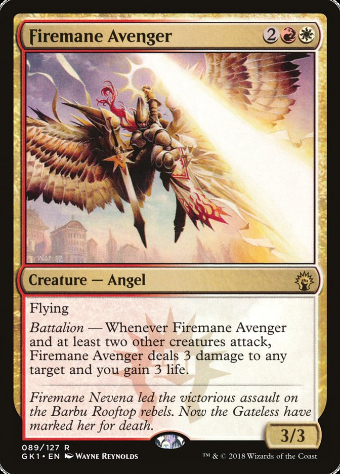 Firemane Avenger [Guilds of Ravnica Guild Kit] | Dragon's Lair Comics and Fantasy Houston TX