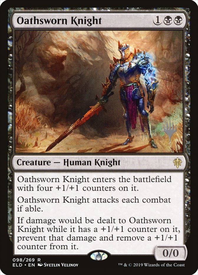Oathsworn Knight (Promo Pack) [Throne of Eldraine Promos] | Dragon's Lair Comics and Fantasy Houston TX