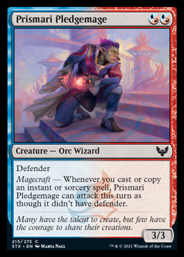 Prismari Pledgemage [Strixhaven: School of Mages] | Dragon's Lair Comics and Fantasy Houston TX