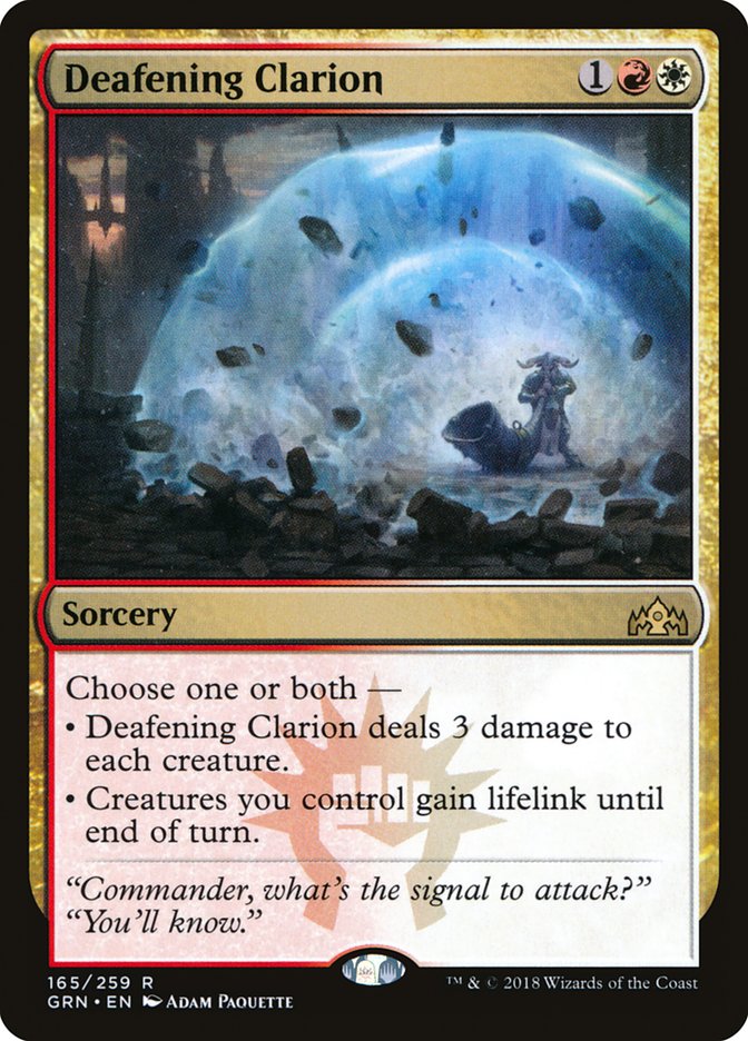 Deafening Clarion [Guilds of Ravnica] | Dragon's Lair Comics and Fantasy Houston TX