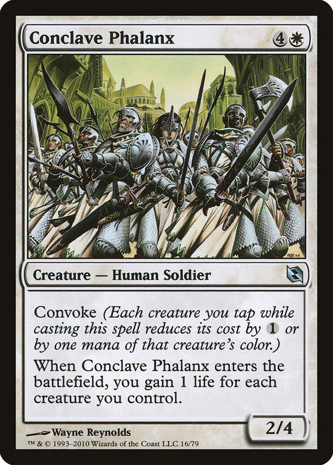 Conclave Phalanx [Duel Decks: Elspeth vs. Tezzeret] | Dragon's Lair Comics and Fantasy Houston TX