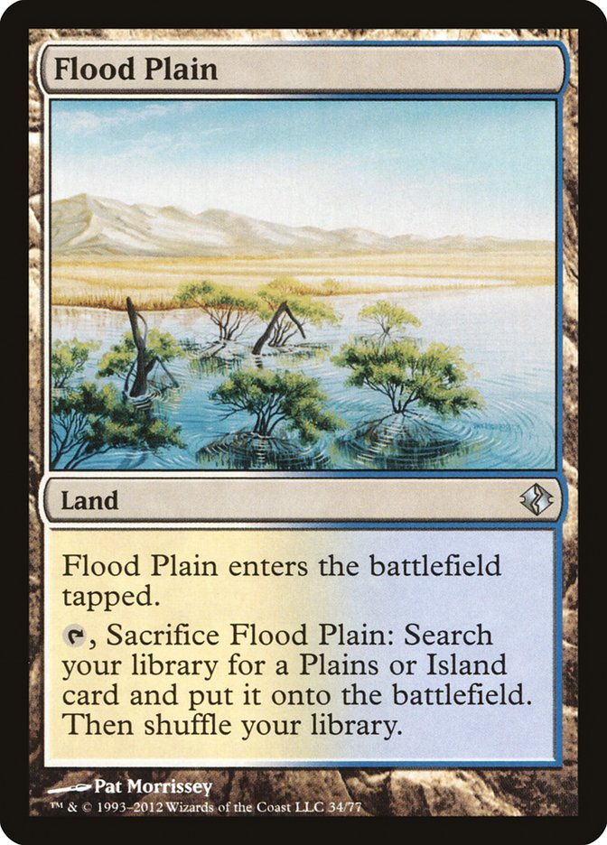 Flood Plain [Duel Decks: Venser vs. Koth] | Dragon's Lair Comics and Fantasy Houston TX