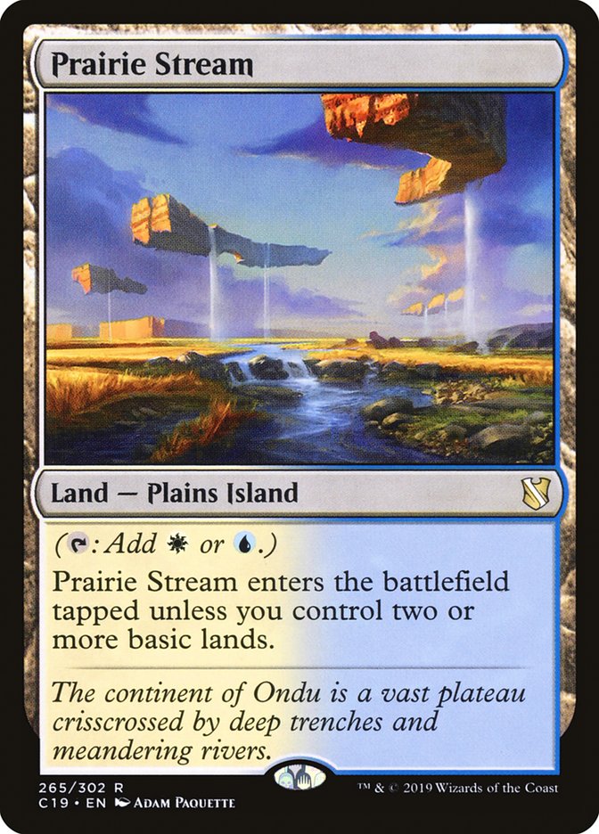 Prairie Stream [Commander 2019] | Dragon's Lair Comics and Fantasy Houston TX
