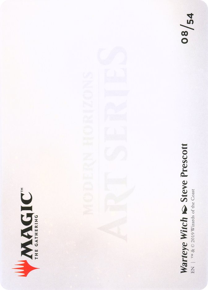 Warteye Witch // Warteye Witch [Modern Horizons Art Series] | Dragon's Lair Comics and Fantasy Houston TX
