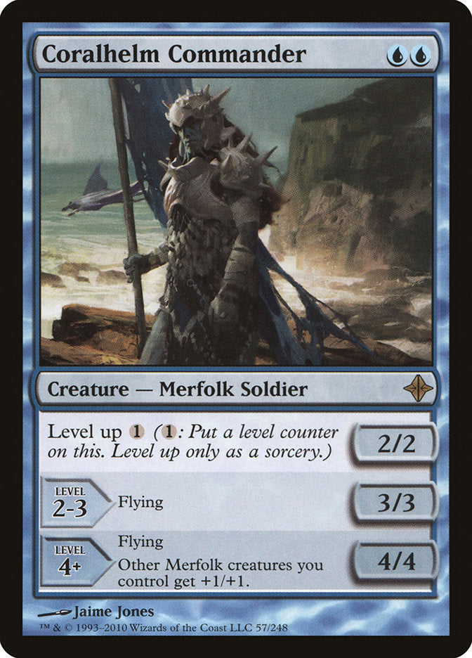 Coralhelm Commander [Rise of the Eldrazi] | Dragon's Lair Comics and Fantasy Houston TX