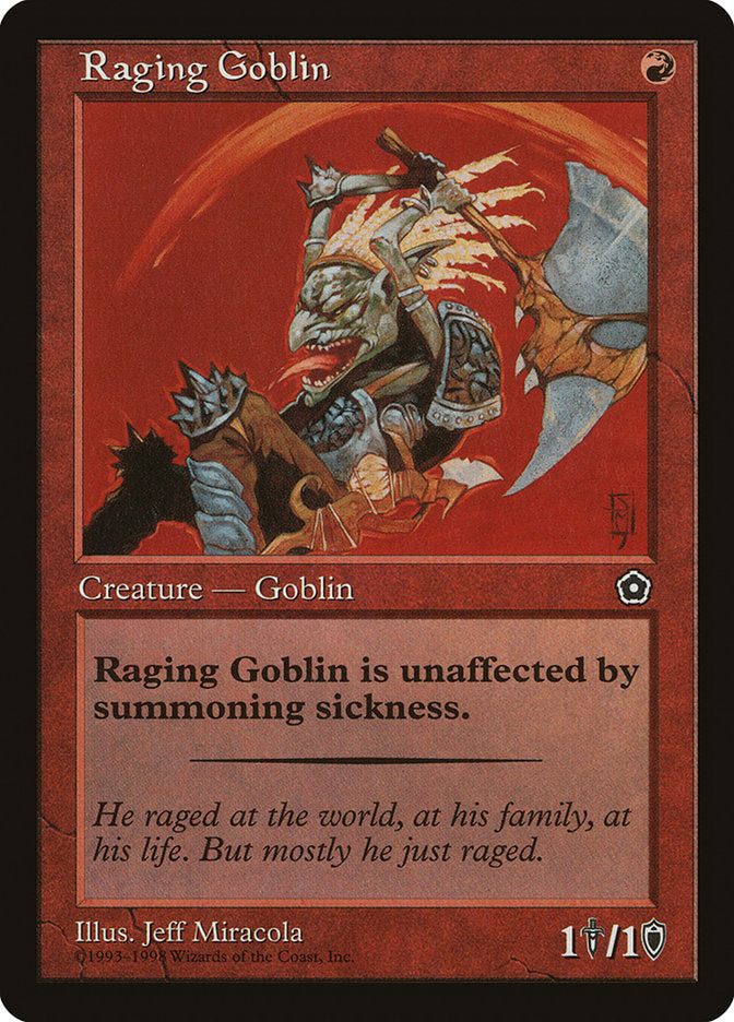Raging Goblin [Portal Second Age] | Dragon's Lair Comics and Fantasy Houston TX
