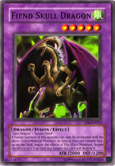 Fiend Skull Dragon [TP6-EN013] Common | Dragon's Lair Comics and Fantasy Houston TX