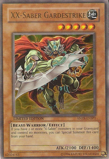 XX-Saber Gardestrike [ANPR-ENSP1] Ultra Rare | Dragon's Lair Comics and Fantasy Houston TX
